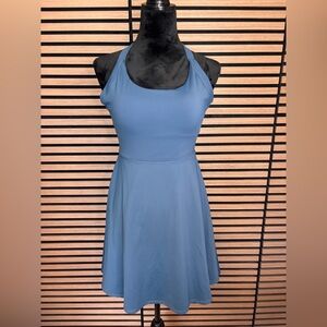 HALARA Sky Blue Mini Dress